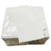 Napkins 2Ply White fold 38cm