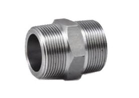 SS High Pressure Hex Nipples