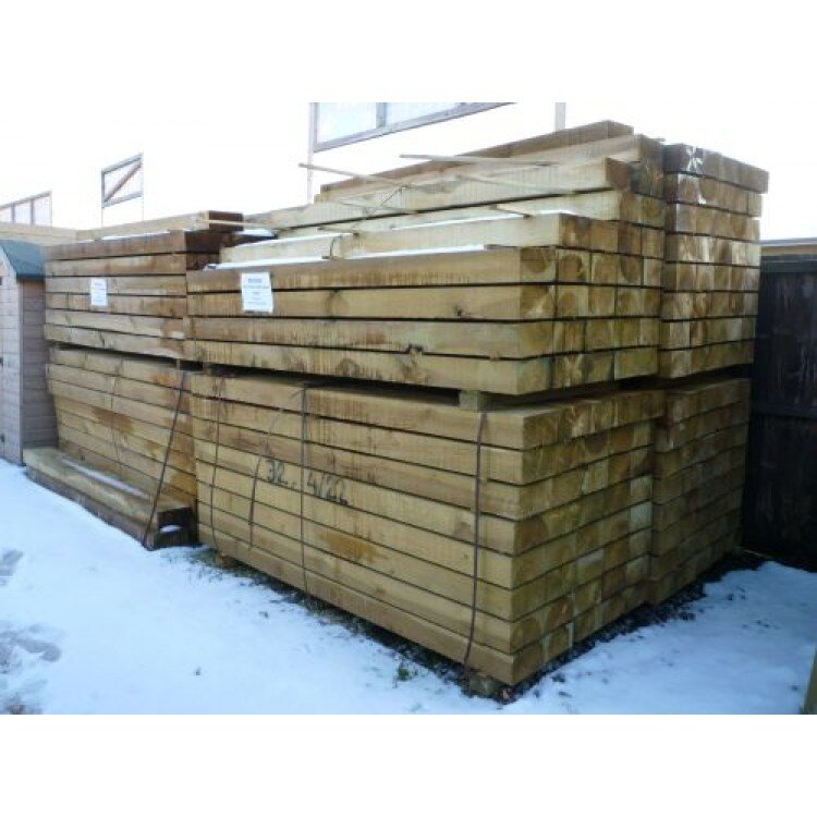 NEW SLEEPER 2.4M X 250 X 125 GREEN Nuyard