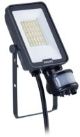 PHILIPS LEDINAIRE LED FLOODLIGHT WITH PIR  20 WATT 2200/2400 LUMEN BVP167 LED24/830_40_65 PSU SWB PIR CCT 5 YEAR WARRANTY