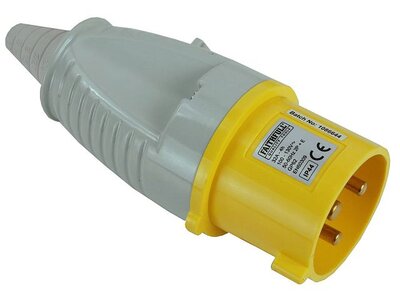32 AMP 110V 2P+E Industrial Plug