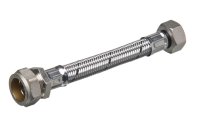 H&B 22x3/4" CHROME PLATED FLEX TAP CONNECTOR INCLUDING ISOLATOR