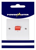 POWERMASTER 45AMP COOKER SWITCH SINGLE (NO NEON)