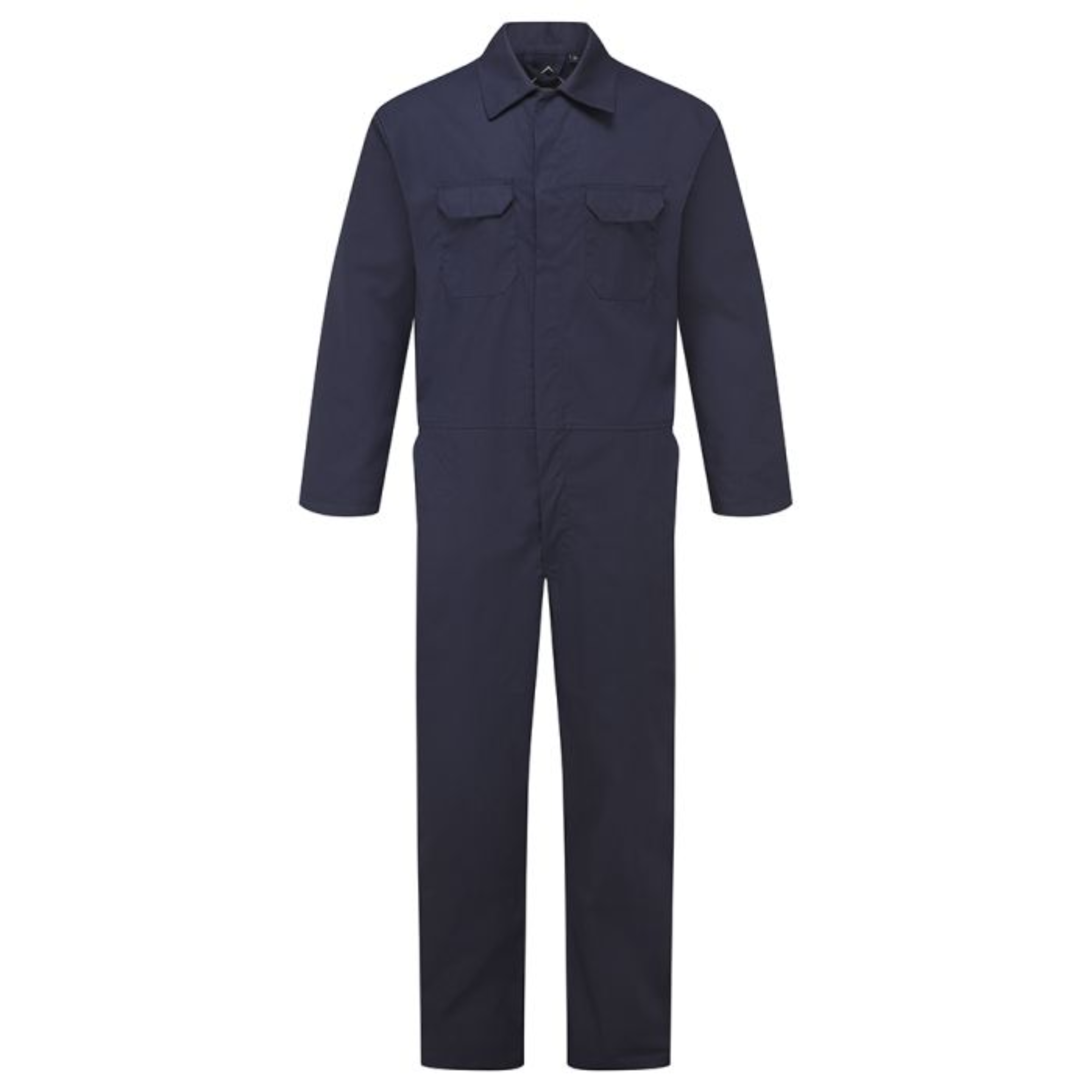 Supertouch Polycotton Basic Coverall, Navy