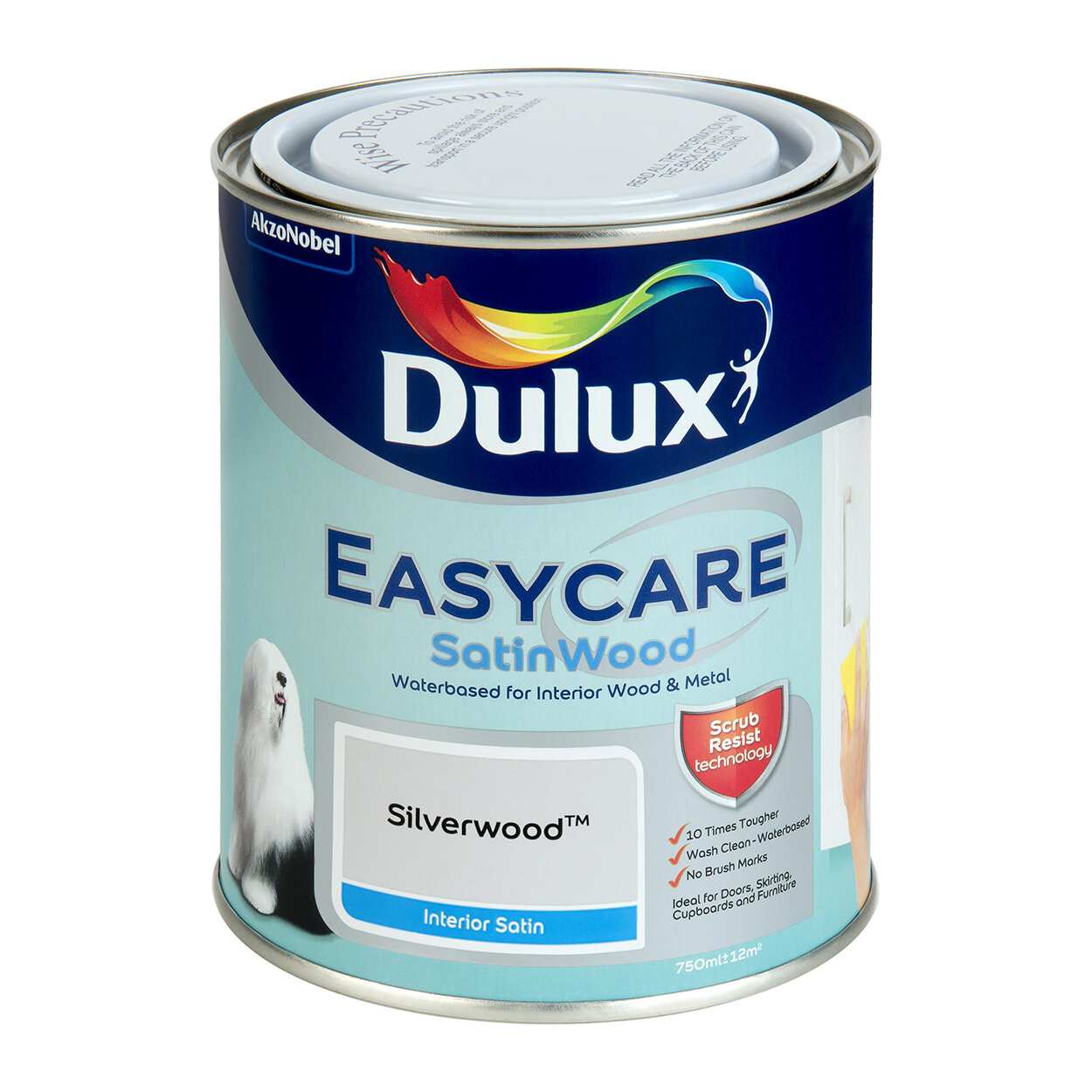 Dulux Easycare Satinwood Silverwood Paint Pat McDonnell Paints Irelands Brightest Paint Store