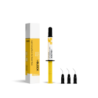 i-BLOCK Light Curing Block Out Model Resin Blue 4 x 3.8g Syringes + 12 Tips