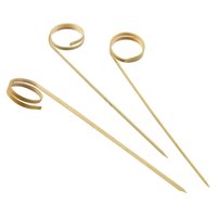 Bamboo Ring Skewers 12cm/4.75" pack of 100