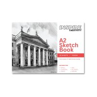 Inspire A2 Spiral Sketch Pad (110gsm- 25 Sheet)