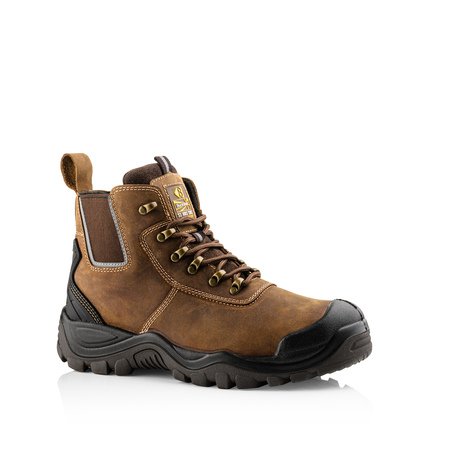 Buckbootz HYB2 Buckshot Lace/Dealer Boot, Brown - Size 10