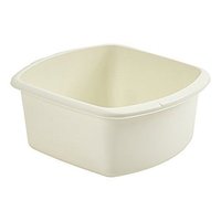 Small Square 32cm Washing Up Bowl (Cream)