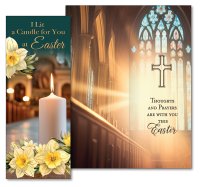 Card - I Lit A Candle For You At Easter   (85784)