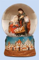 Resin Nativity Waterball/Holy Family 2 1/2 inch   (89269)