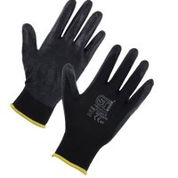 RS PRO Polyester Liner with Foam Nitrile Palm Coating