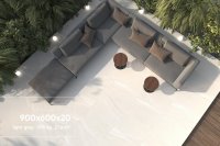 Nuova Light Grey Porcelain 900x600 21.6sqm