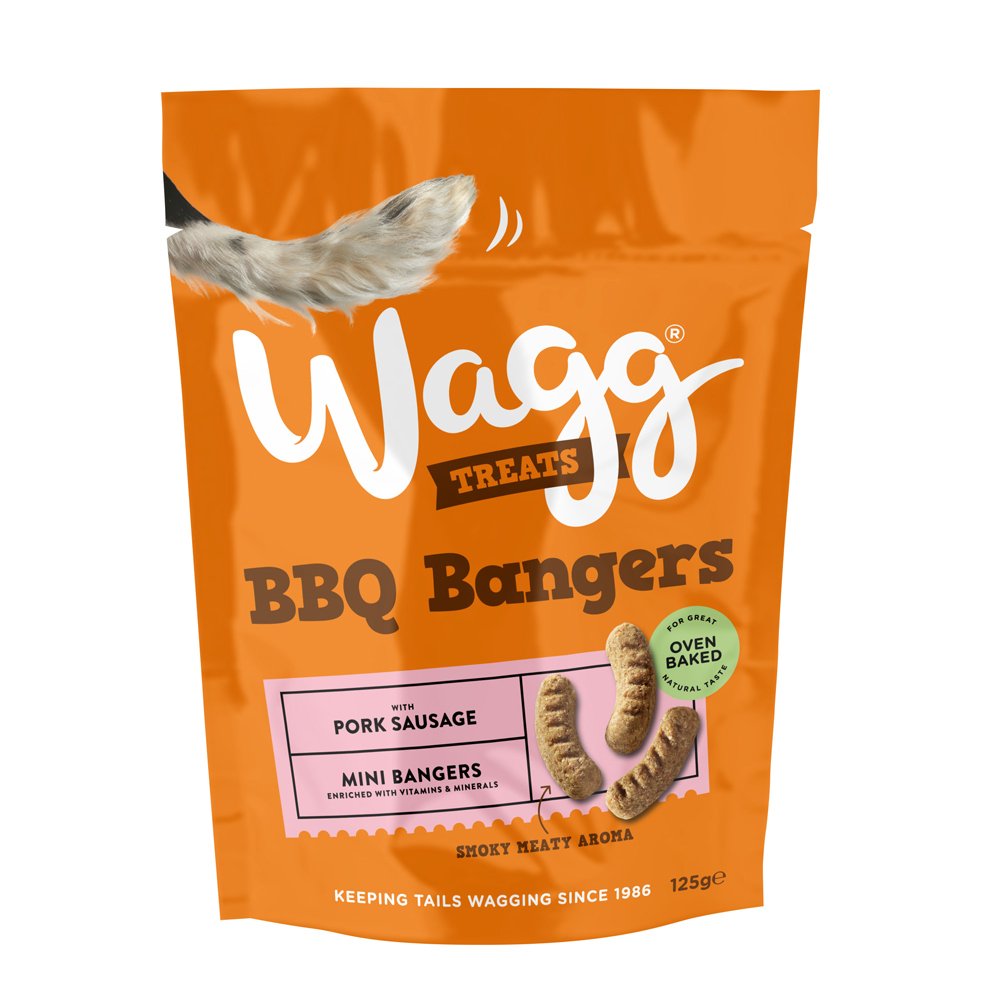 Wagg Treats BBQ Bangers 7x125g