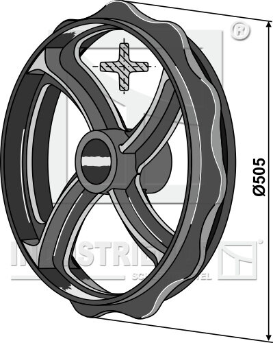 Quivogne IN314-510 - Cambridge Roll Ring - Ø505mm