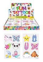 Tattoos CDU of 96 Cute Mini 4cm