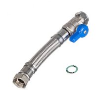 Easi Plumb Flexible Hose 3/4 Female X 3/4 Compression Isolator 500mm EPFC4334