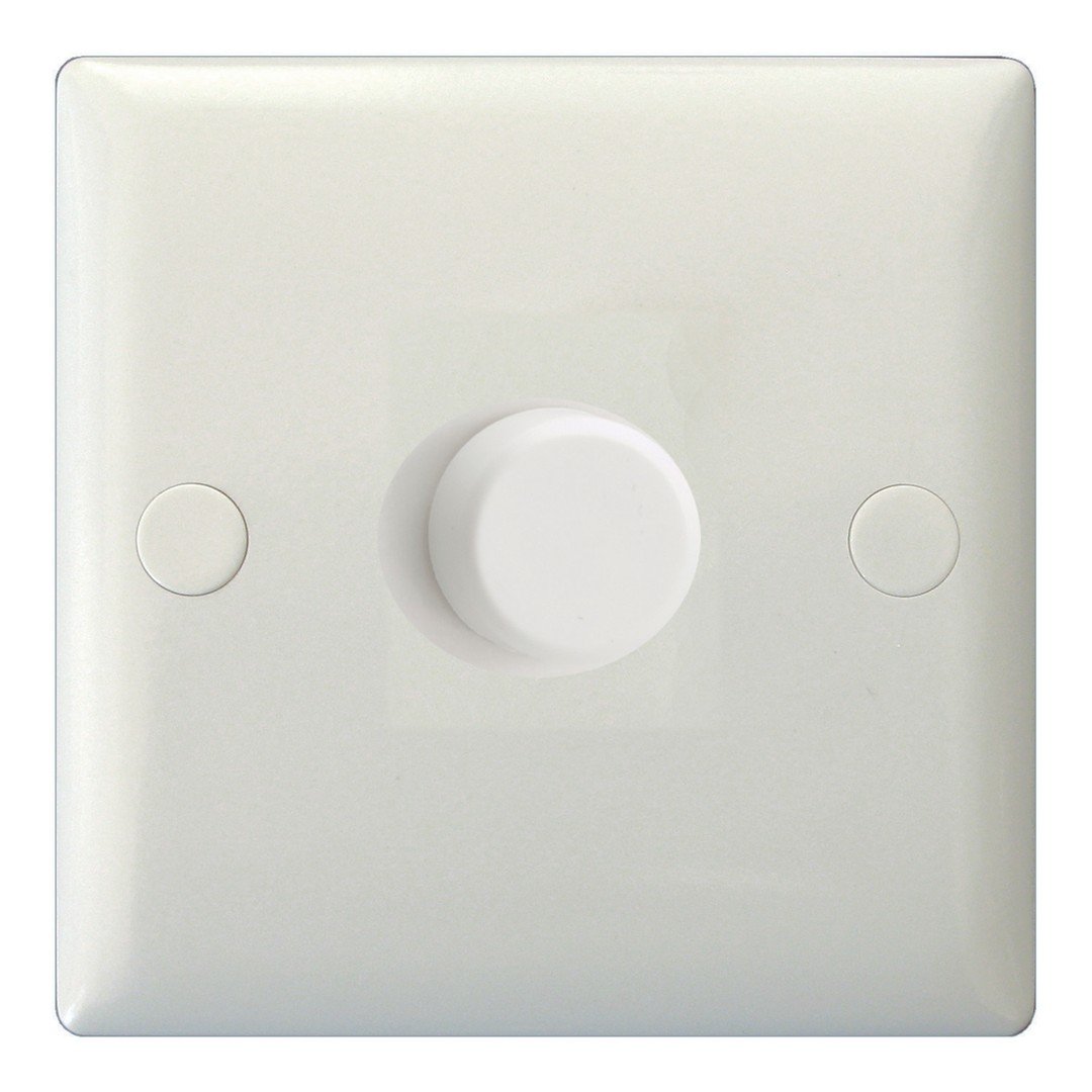 Varilight 1G LED Dimmer Curved Plate JOP401W