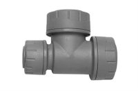 Polypipe PolyPlumb End Reduced Tee 22mm x 15mm x 22mm PB1422