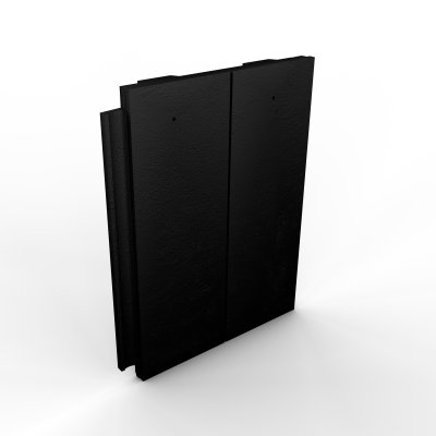 Duo Thin Flat Concrete Roof Tile Anthracite