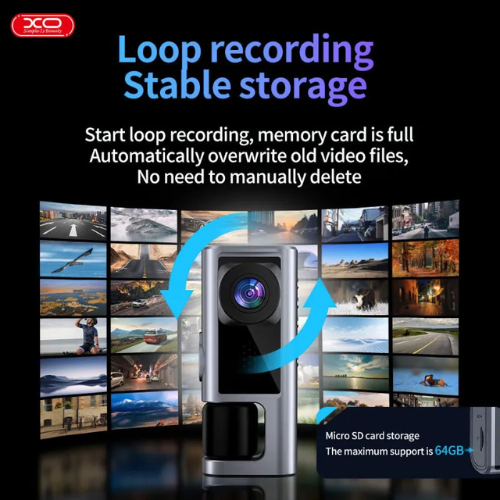 XO Dual Dashboard Camera &ndash; HD | 830531 4