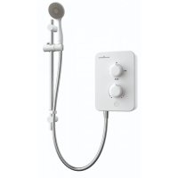 Gainsborough Slim Mono Electric Shower White 8.5kw GSM85
