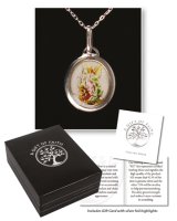 Sterling Silver Necklet/Guardian Angel   (69127)