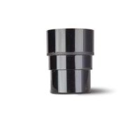Polypipe Running Outlet for 63mm Pipe Black