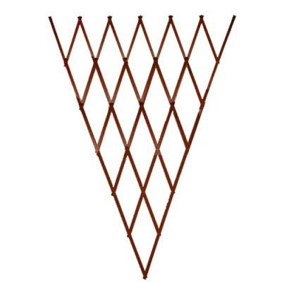 Heavy Duty Expanding Fan Trellis Tan 1.75 x 0.9m