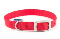 Ancol Viva Nylon Buckle Collar 35-43cm Size 4 Red x 1