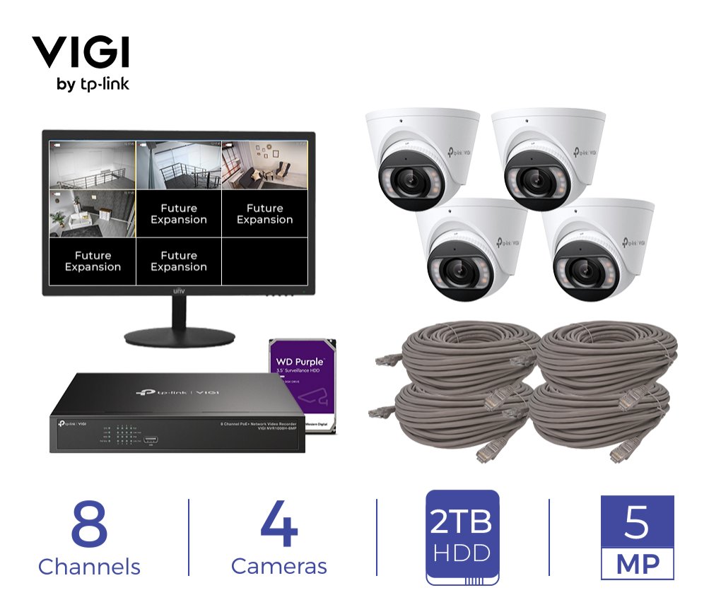 VIGI NVR from the ICP-VIGI-KIT-003-C security kit