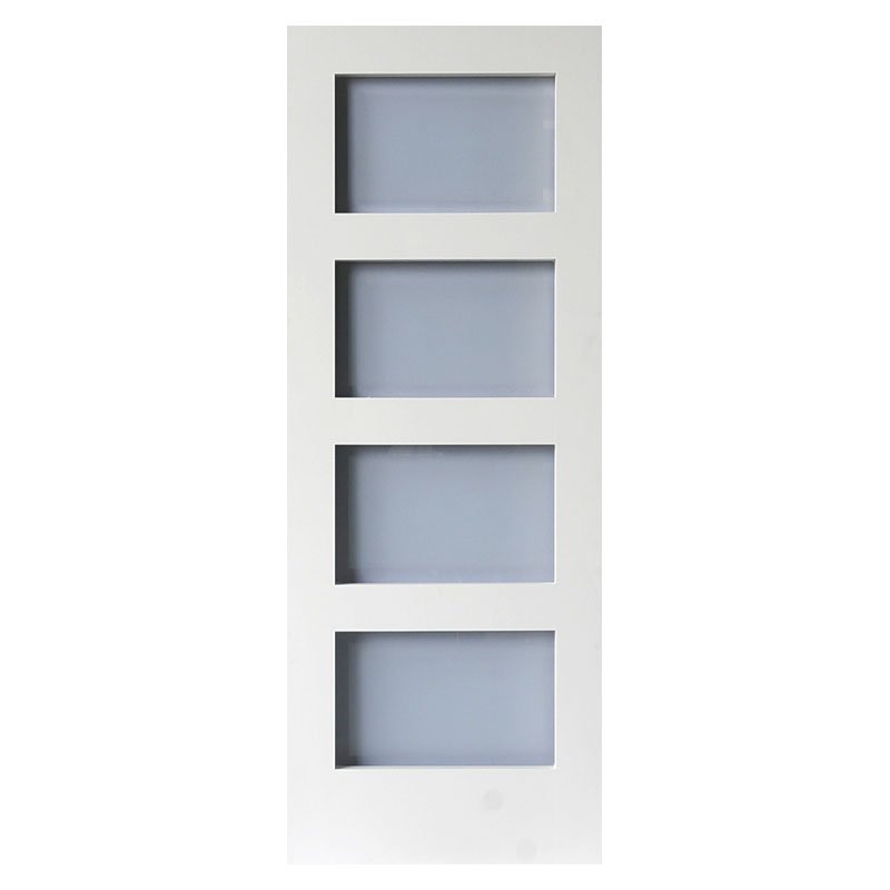 P50 Glazed (Opaque With Clear Border) White Primed