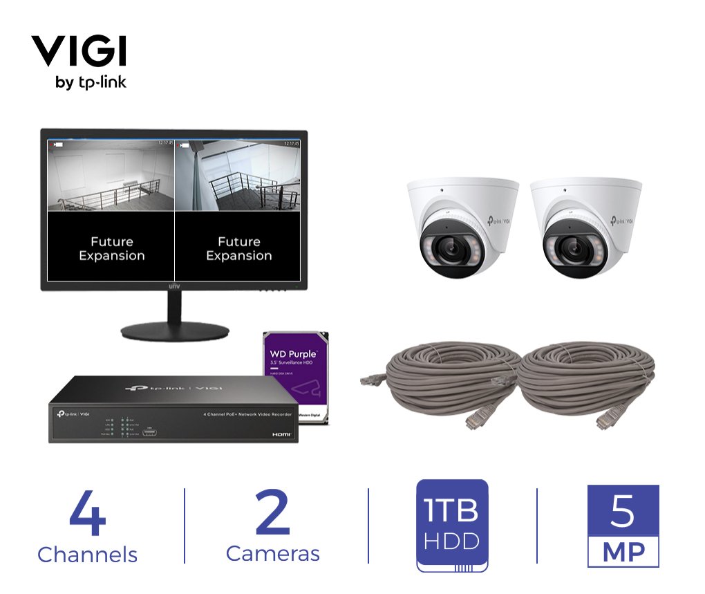 VIGI 4-channel NVR included in ICP-VIGI-KIT-001-C