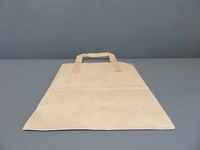 Bag/handle Med Brown Paper 8x13x10