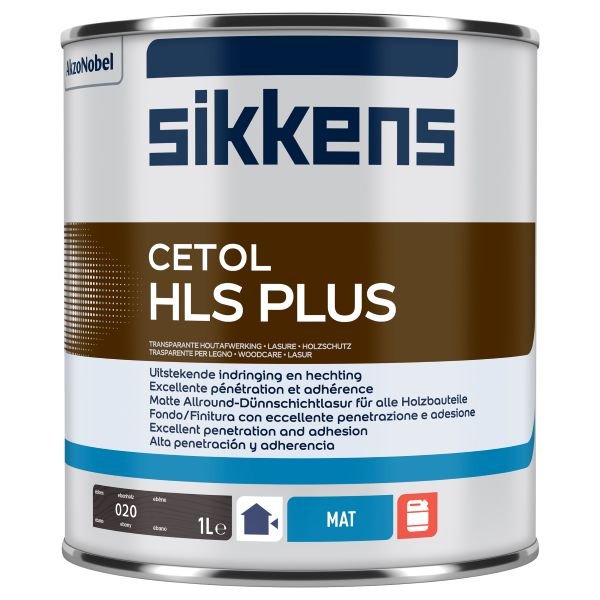 Sikkens Cetol HLS Plus Ebony Tin 1L