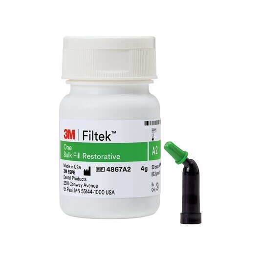 3M Filtek One Bulk Fill Capsules 20pk A1 Dental Medical Ireland