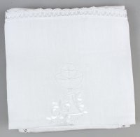 Linen Corporal with Embroidered Chalices (88784)