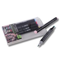 LUXEMARKER Dual Tip Art Markers - Pastel Tones (6)
