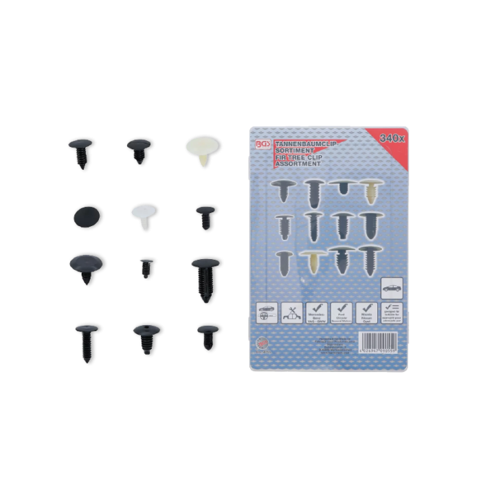 Fir Tree Clip Assortment (340pcs.)