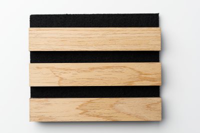 STREwall 17mm 2400x600mm Classic Oak MDF Decorative Slat Wall Panel