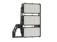 STADION 1800W LED Sports Light, Medium Asymmetric Beam, IP66, Black, 5700K