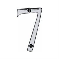 C1560-7-PC - Heritage Brass Numeral 7 Face Fix 76mm (3") Polished Chrome Finish