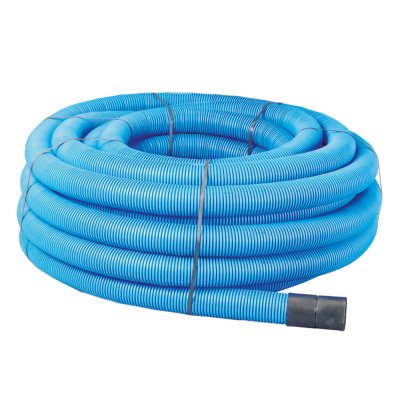 Twinwall Coiled Ducting 110/94mm 50m Coil - Blue