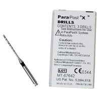 Coltene Parapost X Drill - 3pk 1.25mm/Red - DMI Ireland's Leading Dental Supplier - Next Day Delivery