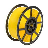 Polypropylene Strapping - 15mm x 0.9mm x 1500m - Yellow