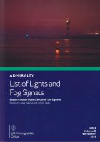 ADMIRALTY List of Lights and Fog Signals - NP88 Eastern Indian Ocean, South of the Equator Vol. Q