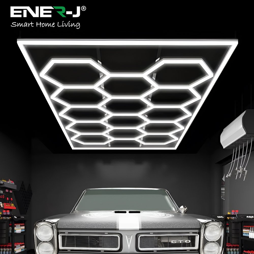 ENERJ 600W 14 Hexagon T5 Showroom Lighting Kit
