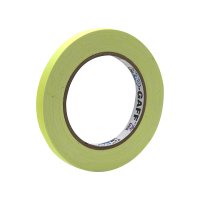 PRO-Gaff 3170 Yellow Fluorescent Cloth Gaffer Tape - 12mm x 23m