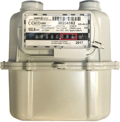 Teller LPG T2.5-Pmax 2bar 4m3/h. + dichtingen